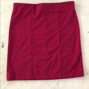 Magenta forever 21 skirt